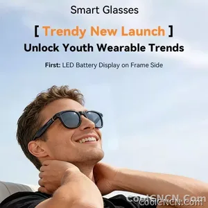 2026 Ultra AI Smart Glasses 1200P Camera ChatGPT Voice Assistant 32GB Storage Real time Translation Bluetooth Music Sunglasses - view 3