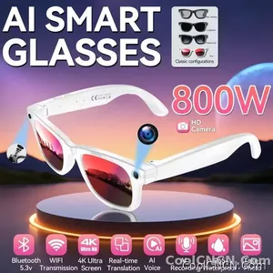 CoolWiz Camera HD Pixel 800W New 32GB Smart Glasses for Women — Photo Capture & Video Recording, AI Translation, Waterproof AI Glasses for Men, suitable for outdoor sports and daily use - view 3