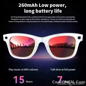 CoolWiz Camera HD Pixel 800W New 32GB Smart Glasses for Women — Photo Capture & Video Recording, AI Translation, Waterproof AI Glasses for Men, suitable for outdoor sports and daily use - view 4