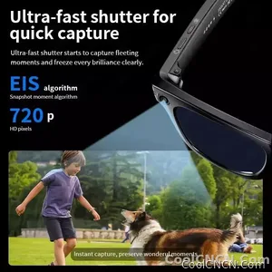 CoolWiz Camera HD Pixel 800W New 32GB Smart Glasses for Women — Photo Capture & Video Recording, AI Translation, Waterproof AI Glasses for Men, suitable for outdoor sports and daily use - view 5