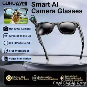 CoolWiz Camera HD Pixel 800W New 32GB Smart Glasses for Women — Photo Capture & Video Recording, AI Translation, Waterproof AI Glasses for Men, suitable for outdoor sports and daily use - view 8