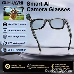 CoolWiz Camera HD Pixel 800W New 32GB Smart Glasses for Women — Photo Capture & Video Recording, AI Translation, Waterproof AI Glasses for Men, suitable for outdoor sports and daily use - view 9