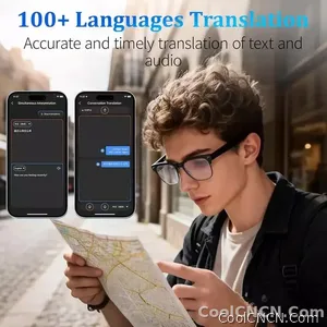 CoolWiz AI Smart Glasses 4K HD with Color Change, 8MP Camera, 1080p Video, AI Music Player, AI Calls, AI Sports Glasses for Men, for Outdoor Sports and Everyday Use - view 5