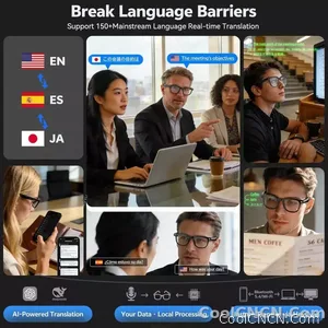 2026 New POV 800W Pixel 4K HD Trave Business Smart Glasses Men&Women 100+Language Translation 1080P Video Chatgpt Sunglasses IOS - view 5