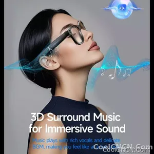 New Upgrade Smart Glasees With Camera Video Recording Languages Bluetooth Call Translation Voice Sunglasses - view 6