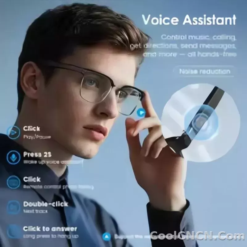 2026New AI Smart Glasses 120+Language Translation 800W Pixel Camera Video Music Player Call Business 8K Color Change Glasses Men - detail
