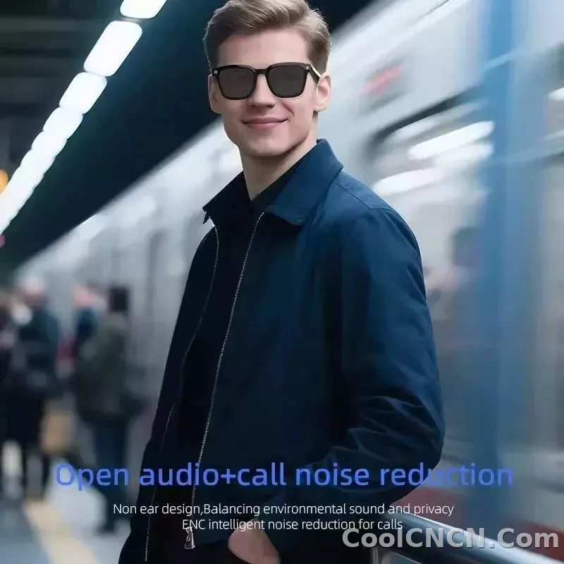New 2026 Intelligent AI glasses shoot glasses take pictures and read pictures and record real-time translation of call music - detail