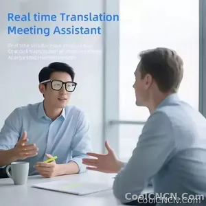 New 2026 Intelligent AI glasses shoot glasses take pictures and read pictures and record real-time translation of call music - view 5