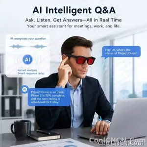 2026 New Electrochromic Lens Audio Smart Glasses Men 164+Language Translation AI ChatGPT BT Call Music Player Sunglasses Women - view 7