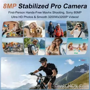 New 2026 AI Smart Glasses 1080P Camera Video Recorder Open Ear Bluetooth Audio Voice Control WiFi Sync Sports Glasses Men Use HD - view 6