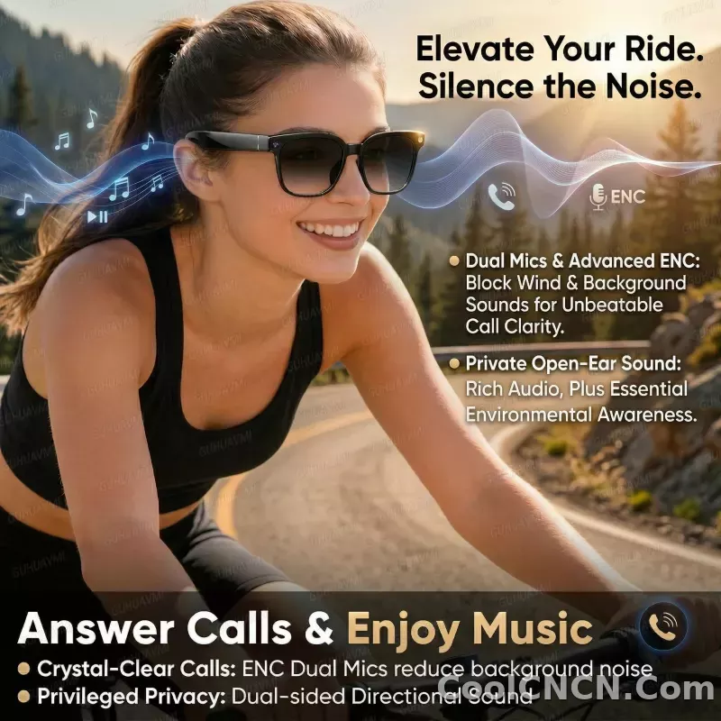 2026New 800W Pixel 4K HD Camera Smart Glasses AI Translation ChatGPT Music Play Voice Dual Microphone BT Call Sunglass Men Woman - detail