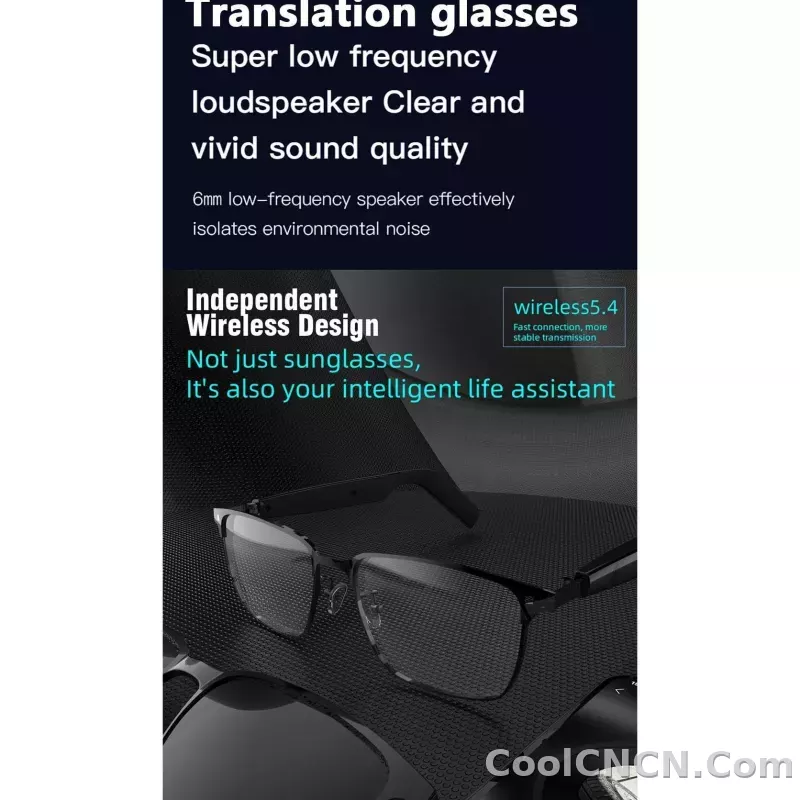 Smart Glasses SG20 Pro AI Intelligent Driver Sunglasses Touch Earphone with 144 Languages Online Translation for Men Women