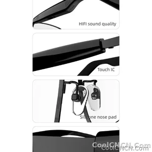 Smart Glasses SG20 Pro AI Intelligent Driver Sunglasses Touch Earphone with 144 Languages Online Translation for Men Women - view 5