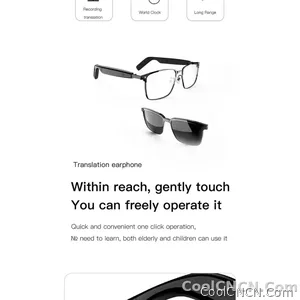 Smart Glasses SG20 Pro AI Intelligent Driver Sunglasses Touch Earphone with 144 Languages Online Translation for Men Women - view 6