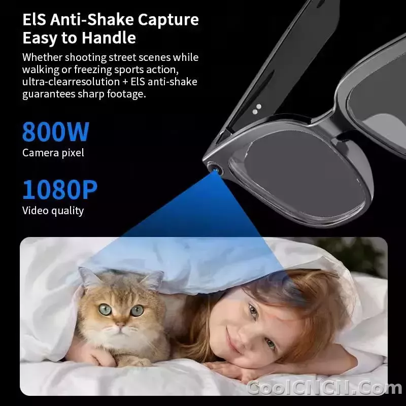 2026 New Smart Glasses Men 4K 8MP HD Camera Video Recording Language Translation ChatGPT WIFI Bluetooth Call Audio Glasses Women - detail