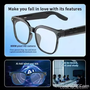 2026 New Smart Glasses Men 4K 8MP HD Camera Video Recording Language Translation ChatGPT WIFI Bluetooth Call Audio Glasses Women - view 5