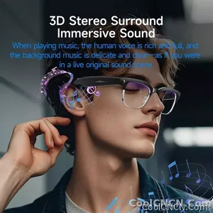 Smart Glasses 800W Camera 2026New Technologies Video Recording AI Photo Recognition Bluetooth Calls Voice Translation Sunglasses - view 3