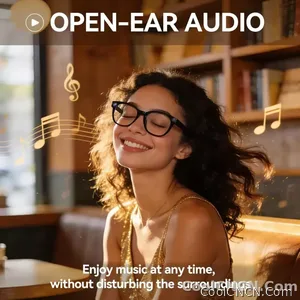 AI Smart Glasses 8MP HD Camera Sunglasses Audio AI Voice Assistant Real-Time Translation Vlog Eyeglasses for Daily Work Travel - view 5