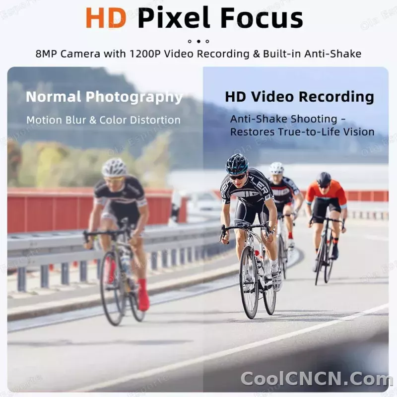 2026 New 4K HD AI Smart Cycling Glasses Men 800MP Camera Goggle BT Call AI Translation Voice Assistant Control Sunglasses Women - detail