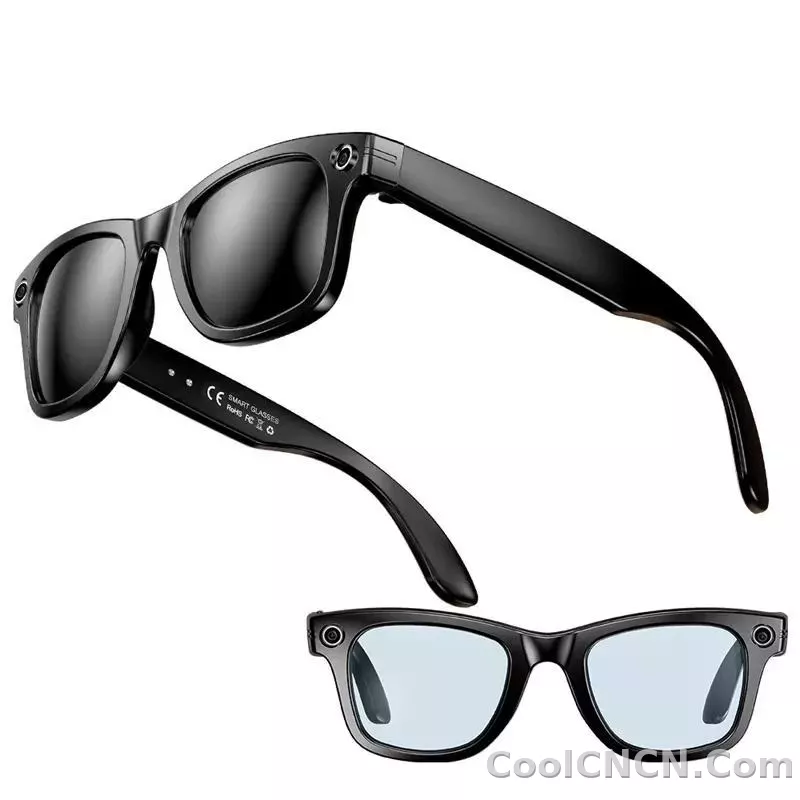 W610 AI Smart Glasses with Video Camera 800W Outdoor Sunglasses Wi-Fi Transfer BT Calling Audio Record Smart Wearable Headset - detail