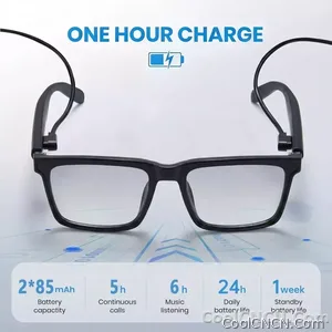Smart Audio Glasses with Real-Time Translation Hi-Fi Music Playback Noise-Cancelling Voice Calls And Photochromic Lenses - view 7