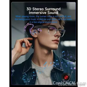 With Camera AI 4K Glasses New Upgrade 800W HD Video Recording AI Photo Recognition Translation Bluetooth Call Voice Sunglasses - view 5