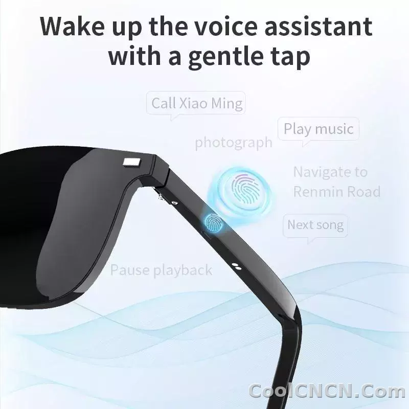 Bluetooth Smart Glasses Voice Call Music Play Remote Control Camera Wireless Bluetooth Headset Waterproof Glasses For Men  Women - detail