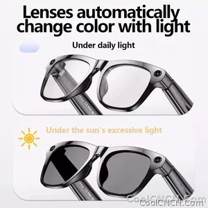6K HD AI Camera Glasses 800MP Photochromic Multifunctional Smart Glasses Bluetooth Calling Photo Chat Music Translation 2026 - view 6