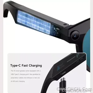 2026 New AI Smart Glasses for Photography And Video Intelligent Interactive Translation Feature Compatible with IOS And Android - view 3
