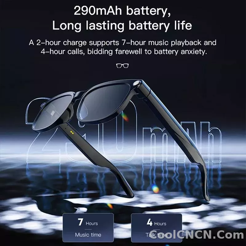 AI Smart Glasses Camera Sunglasses Wireless Bluetooth Touch Call Meeting For Men Real Time Translation Glasses With Camera Music - detail