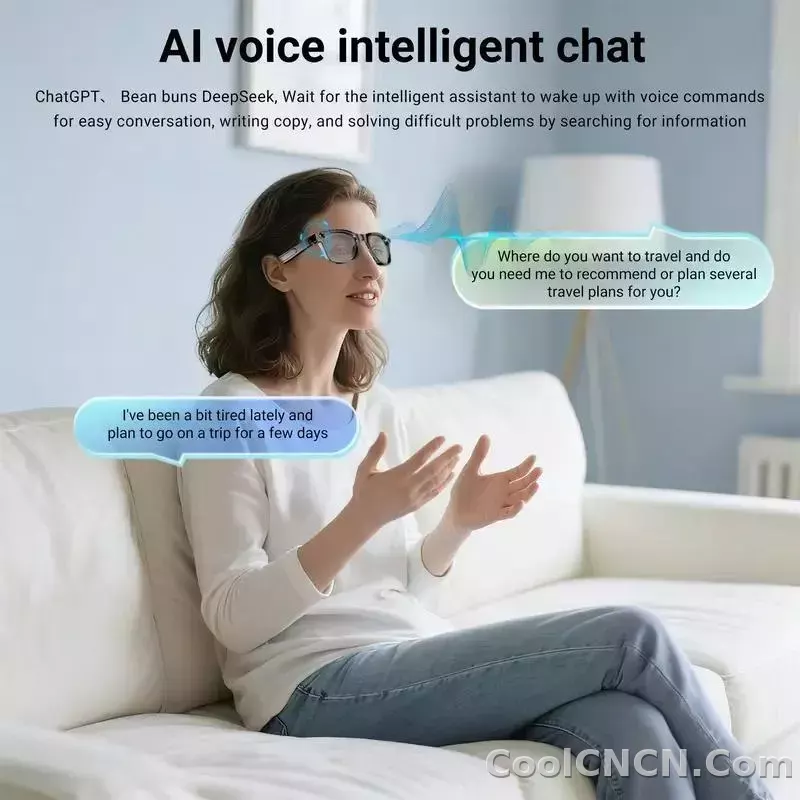 2026 New AI Smart Glasses,AI ChatGPT and Gemini-2.5 with 164 Translations Supported,Bluetooth Glasses for Men Women,Music Playback & Hands-Free Calling,Photochromic Lens,IP67 Waterproof - detail