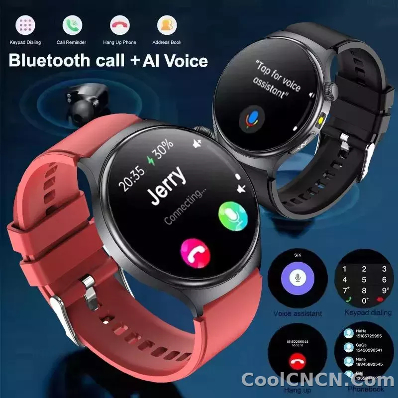 CoolWiz New Healthcare-Grade Smartwatch — Health Monitoring (Uric Acid, Lipids), ECG + PPG, Temperature, BMI, Bluetooth Calls, iOS Health smartwatch for outdoor sports and everyday use