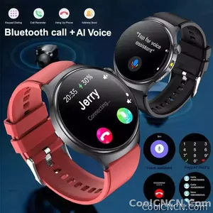 CoolWiz New Healthcare-Grade Smartwatch — Health Monitoring (Uric Acid, Lipids), ECG + PPG, Temperature, BMI, Bluetooth Calls, iOS Health smartwatch for outdoor sports and everyday use - view 1