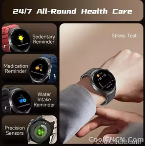 CoolWiz New Healthcare-Grade Smartwatch — Health Monitoring (Uric Acid, Lipids), ECG + PPG, Temperature, BMI, Bluetooth Calls, iOS Health smartwatch for outdoor sports and everyday use - view 15