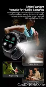 CoolWiz New Healthcare-Grade Smartwatch — Health Monitoring (Uric Acid, Lipids), ECG + PPG, Temperature, BMI, Bluetooth Calls, iOS Health smartwatch for outdoor sports and everyday use - view 35