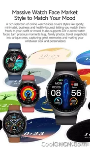CoolWiz New Healthcare-Grade Smartwatch — Health Monitoring (Uric Acid, Lipids), ECG + PPG, Temperature, BMI, Bluetooth Calls, iOS Health smartwatch for outdoor sports and everyday use - view 38