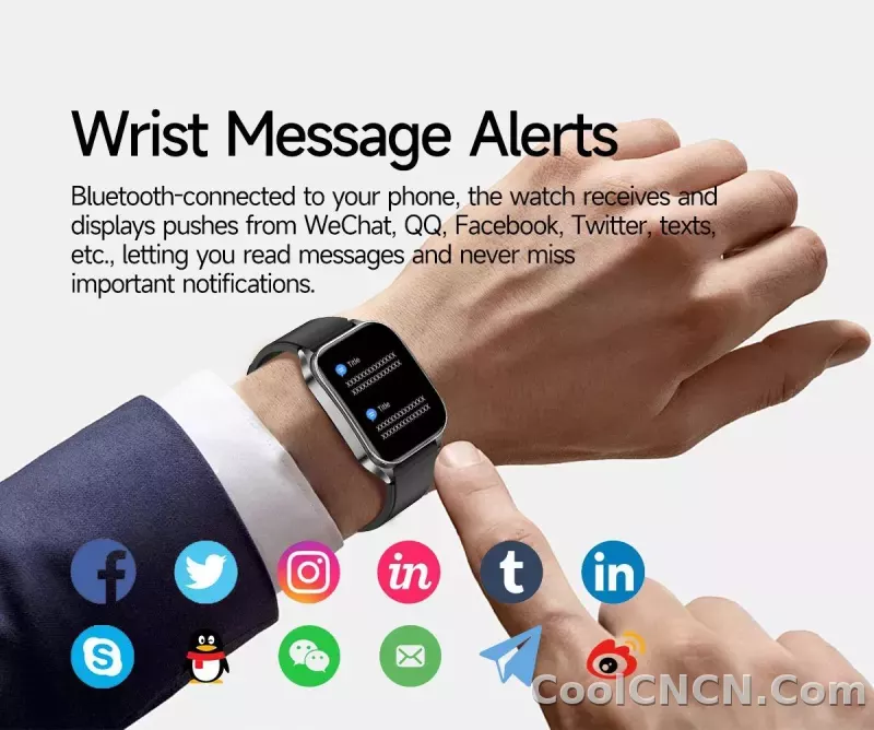 CoolWiz New Laser Therapy Smart Watch, ECG+PPG, Men’s 3D Curved Design, Sapphire Glass, Blood Pressure, Uric Acid, Lipids Monitoring, Sports smartwatch for outdoor activities and daily use - detail