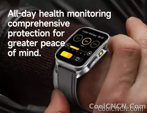 CoolWiz New Laser Therapy Smart Watch, ECG+PPG, Men’s 3D Curved Design, Sapphire Glass, Blood Pressure, Uric Acid, Lipids Monitoring, Sports smartwatch for outdoor activities and daily use - view 15