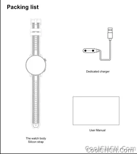CoolWiz Smartwatch with built-in GPS, offline maps, 4GB memory, 3ATM water resistance, 500mAh battery, compass, call making, sports swimming band for outdoor activities and everyday use - view 33