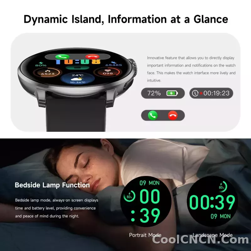 CoolWiz New Women’s Smart Watch, 1.43″ AMOLED HD Screen, GPS, Heart Rate Monitor, Bluetooth Calling, Waterproof, Outdoor Smart Watch for Women, Suitable for Sports, Outdoor Activities, and Daily Use - detail
