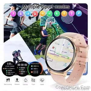 CoolWiz New Women’s Smart Watch, 1.43″ AMOLED HD Screen, GPS, Heart Rate Monitor, Bluetooth Calling, Waterproof, Outdoor Smart Watch for Women, Suitable for Sports, Outdoor Activities, and Daily Use - view 7