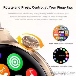 CoolWiz New Women’s Smart Watch, 1.43″ AMOLED HD Screen, GPS, Heart Rate Monitor, Bluetooth Calling, Waterproof, Outdoor Smart Watch for Women, Suitable for Sports, Outdoor Activities, and Daily Use - view 15