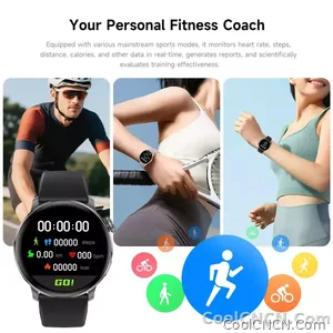 CoolWiz New Women’s Smart Watch, 1.43″ AMOLED HD Screen, GPS, Heart Rate Monitor, Bluetooth Calling, Waterproof, Outdoor Smart Watch for Women, Suitable for Sports, Outdoor Activities, and Daily Use - view 21