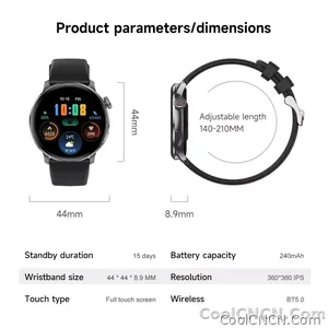 CoolWiz New Women’s Smart Watch, 1.43″ AMOLED HD Screen, GPS, Heart Rate Monitor, Bluetooth Calling, Waterproof, Outdoor Smart Watch for Women, Suitable for Sports, Outdoor Activities, and Daily Use - view 28