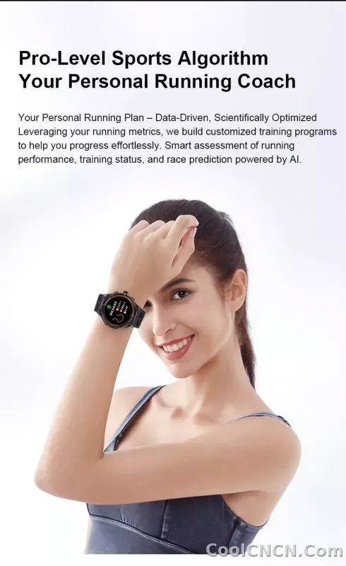 CoolWiz 025 Professional Sports Smart Watch, Military-Grade, Dual-Band GPS Positioning for Men, 10 ATM Water Resistance, 1000 mAh Battery, Compass Bracelet, Compatible with iOS—Ideal for Outdoor Sports and Everyday Use - detail