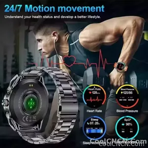 CoolWiz 025 Professional Sports Smart Watch, Military-Grade, Dual-Band GPS Positioning for Men, 10 ATM Water Resistance, 1000 mAh Battery, Compass Bracelet, Compatible with iOS—Ideal for Outdoor Sports and Everyday Use - view 6