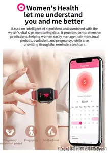CoolWiz Health Blood Pressure ECG + PPG Monitor Smartwatch for Men — uric acid, blood fat, five organ monitoring, call capability, health tracker, compatible with iOS, suitable for outdoor sports and daily use - view 34