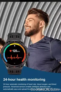 CoolWiz Smart Watch Military Grade with GPS for Men, 1000mAh Battery, 10 ATM Water Resistance, Compass, Blood Pressure Monitor, Call Function, Sports Smart Watch for Outdoor Activities and Everyday Use - view 23