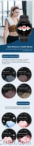 CoolWiz Smart Watch Military Grade with GPS for Men, 1000mAh Battery, 10 ATM Water Resistance, Compass, Blood Pressure Monitor, Call Function, Sports Smart Watch for Outdoor Activities and Everyday Use - view 25