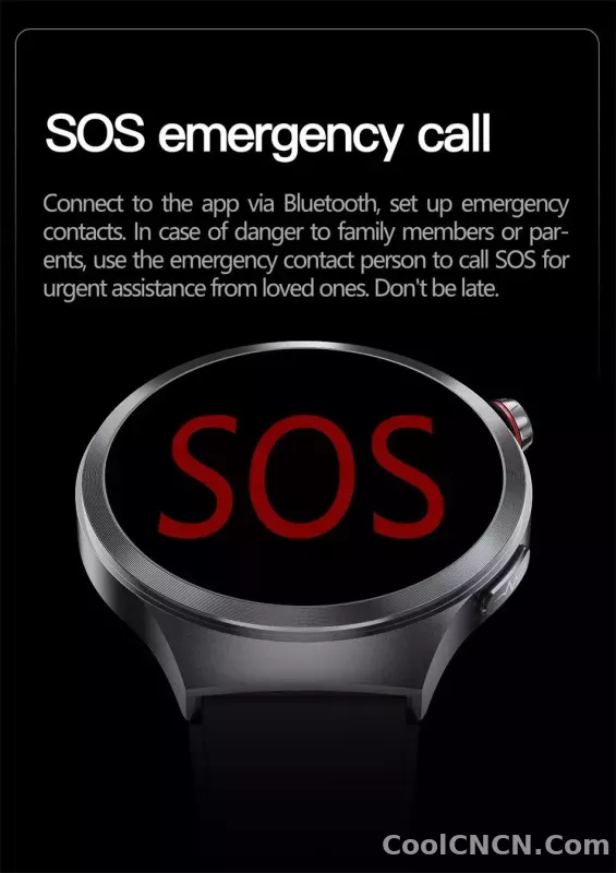 CoolWiz Smart Watch for Body Composition, Blood Pressure, NFC ECG + PPG, Body Temperature, Uric Acid, Lipids, Call Function; Waterproof Smart Watch for Men, suitable for outdoor sports and daily use - detail